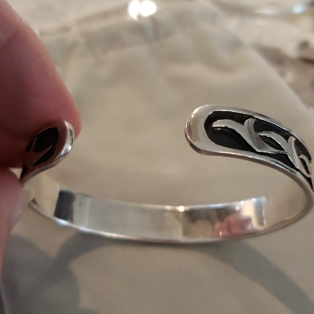 silver bangle - Picture 3 of 3